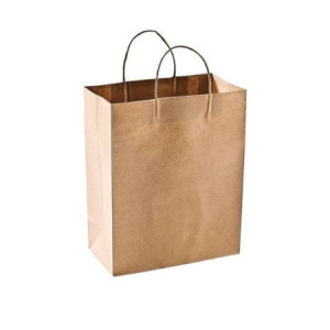 Punga hartie craft natur maner rasucit 26x12x35cm Colorarte P3449