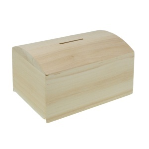 Pusculita lemn tip cufar 13x9x7,7cm