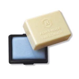 Radiera plastica soft albastra in cutie 4,7x3,6x1cm Koh-I-Noor K6422-15