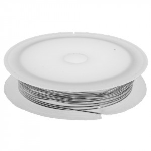 Sarma de modelaj argintie 0,8mm x 3m/rola