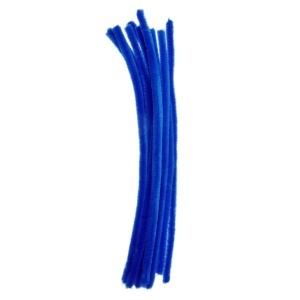 Sarma plusata 10mm x 30cm 10/set albastru AAC955