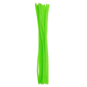 Sarma plusata 6mm x 29,5cm 20/set verde neon