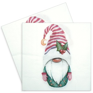 Servetel Gnom 33x33cm 2/set 30018