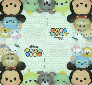 Servetel Tsum Tsum 33x33cm 2/set D867518 - Img 2