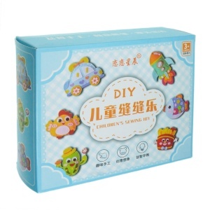 Set de cusut 6 figurine pasla 13cm albastru A33-4