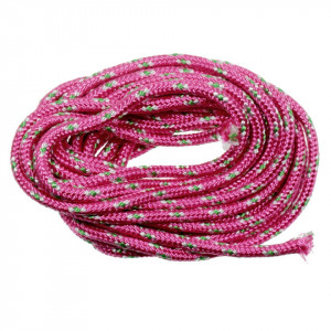 Snur paracord cyclam cu alb si verde 3mm x 3m