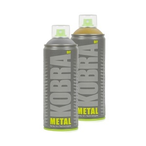 Vopsea acrilica spray 400ml Kobra HP metalizat