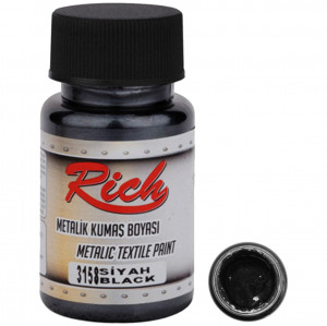 Vopsea textile metalizata 50ml Rich KBM-050 - Img 6