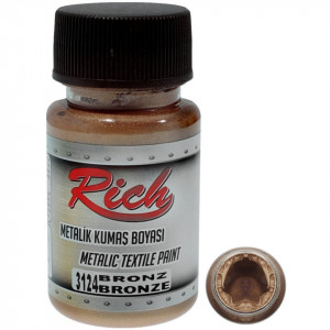 Vopsea textile metalizata 50ml Rich KBM-050 - Img 5