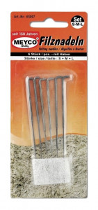 Ac impaslire 9cm 3 grosimi 6/set Meyco 65097