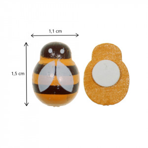 Albina lemn cu adeziv 1,5x1,1cm 50/set - Img 2