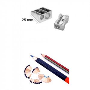 Ascutitoare metalica 1 bucata simpla si 1 bucata dubla 2/set MP PA811 - Img 2