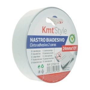 Banda dublu adeziva 2,4cm x 9m KmtStyle 2708118