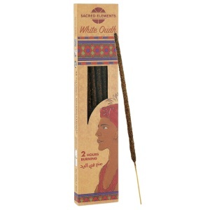 Betisoare parfumate artizanale organice White Oudh 8/set Sacred Elements Hem
