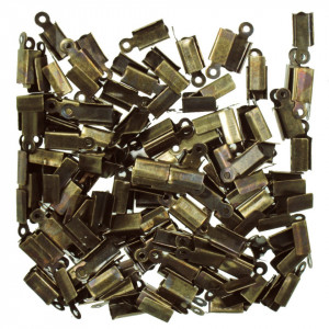 Capat fir pliabil bronz 12x4mm 20g (155buc)