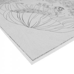 Carte de colorat pentru adulti 25x25cm 12 file, 24 pagini Povesti si vise magice MX-012 C2382 - Img 2
