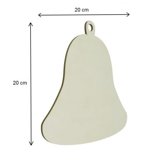 Clopotel placaj cu gaura 20x20cm - Img 2