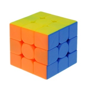 Cub rubik 5,5x5,5x5,5cm culori neon A53-2