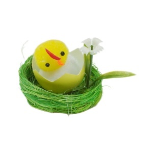 Cuib cu pui in coaja ou model-1 5cm 079810