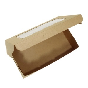Cutie carton craft cu fereastra acetofan 10,8x18x3,7cm 5/set CUH-RECCORWIN1710kra - Img 2