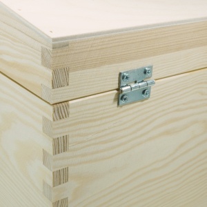 Cutie lemn cufar pentru bani 35x25x23cm PK350o - Img 5