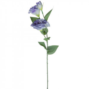 Eustoma textil si plastic mov/alb degrade 63cm Canea 248CANF2-34_07
