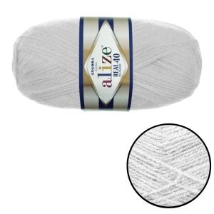 Fir acrilic/lana Alize Angora Real 430m 100g/scul - Img 4