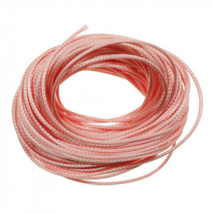 Fir sintetic lucios cerat roz somon 1mm x 10m