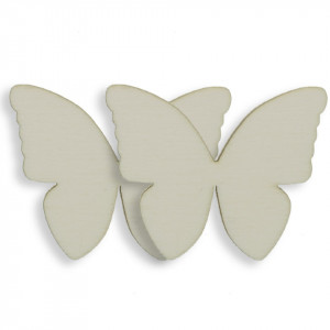 Fluture placaj model-6 5,5x4,5cm 2/set