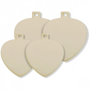 Glob placaj forma inima 2/set - Img 1