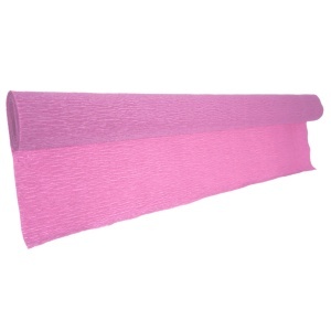 Hartie creponata floristica 50x250cm 56g/mp roz A26-22