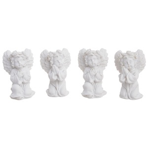 Inger ceramica alb 4,5x2,9cm 2 modele/cutie Canea RD23B-6016