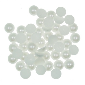 Jumatati perla plastic alba 12mm 20g