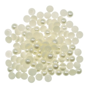 Jumatati perla plastic crem 8mm 20g