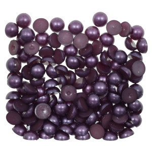 Jumatati perla plastic mov inchis 8mm 20g