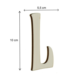 Litera placaj 10cm - Img 13