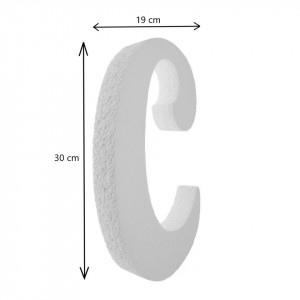 Litera polistiren dens -C- 30x19x2cm font Aladin - Img 2