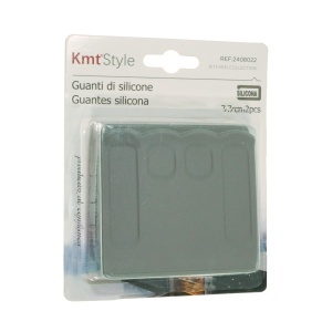 Manusa-servet bucatarie silicon pentru degete 7,7x8x2cm KmtStyle maro 2408022