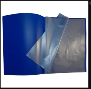 Mapa plastic culori diverse A4 10 folii 1086 - Img 3