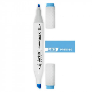 Marker pe baza de alcool cu 2 capete varf rotund si tesit 1mm/2-5mm Artix PP915 - Img 33