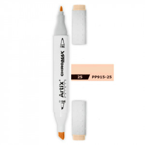 Marker pe baza de alcool cu 2 capete varf rotund si tesit 1mm/2-5mm Artix PP915 - Img 63
