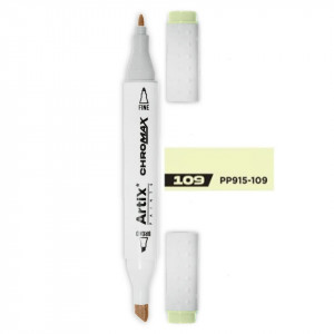 Marker pe baza de alcool cu 2 capete varf rotund si tesit 1mm/2-5mm Artix PP915 - Img 91