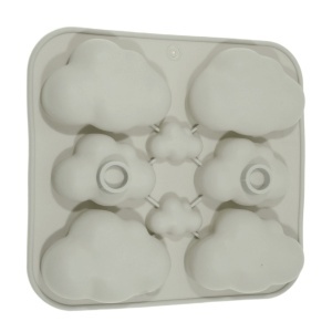 Matrita silicon 8 nori 15x16x2,3cm gri T12100