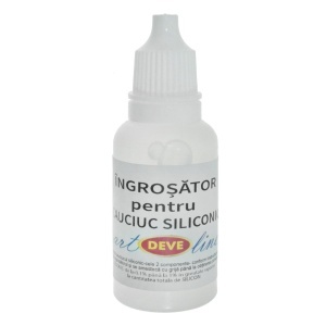 Mediu ingrosare pentru cauciuc siliconic 20ml