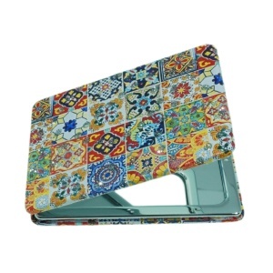 Oglinda de buzunar dubla model Mozaic-6 6x9cm multicolor