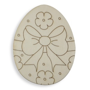 Ou placaj pirogravat model-1 11x8,4cm