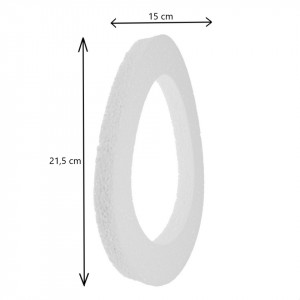 Ou polistiren dens plat decupat 21,5x15x2cm - Img 2