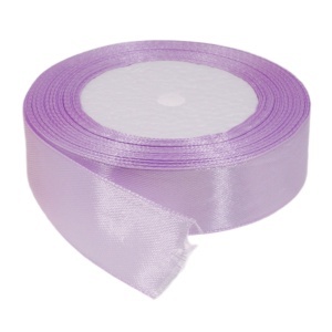 Panglica satinata lila mediu 25mm x 21m/rola