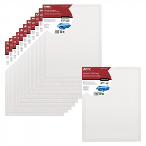 Panza bumbac pe sasiu 30x40x1,5cm 280g 36/set Artix PP98-3040-36
