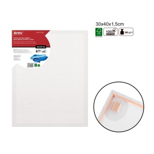 Panza pictura bumbac <50cm 280g pe sasiu de 1,5cm Artix PP98 - Img 9